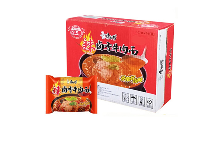 MASTER KANG SPICY BRAISED BEEF 107G 24PACKS